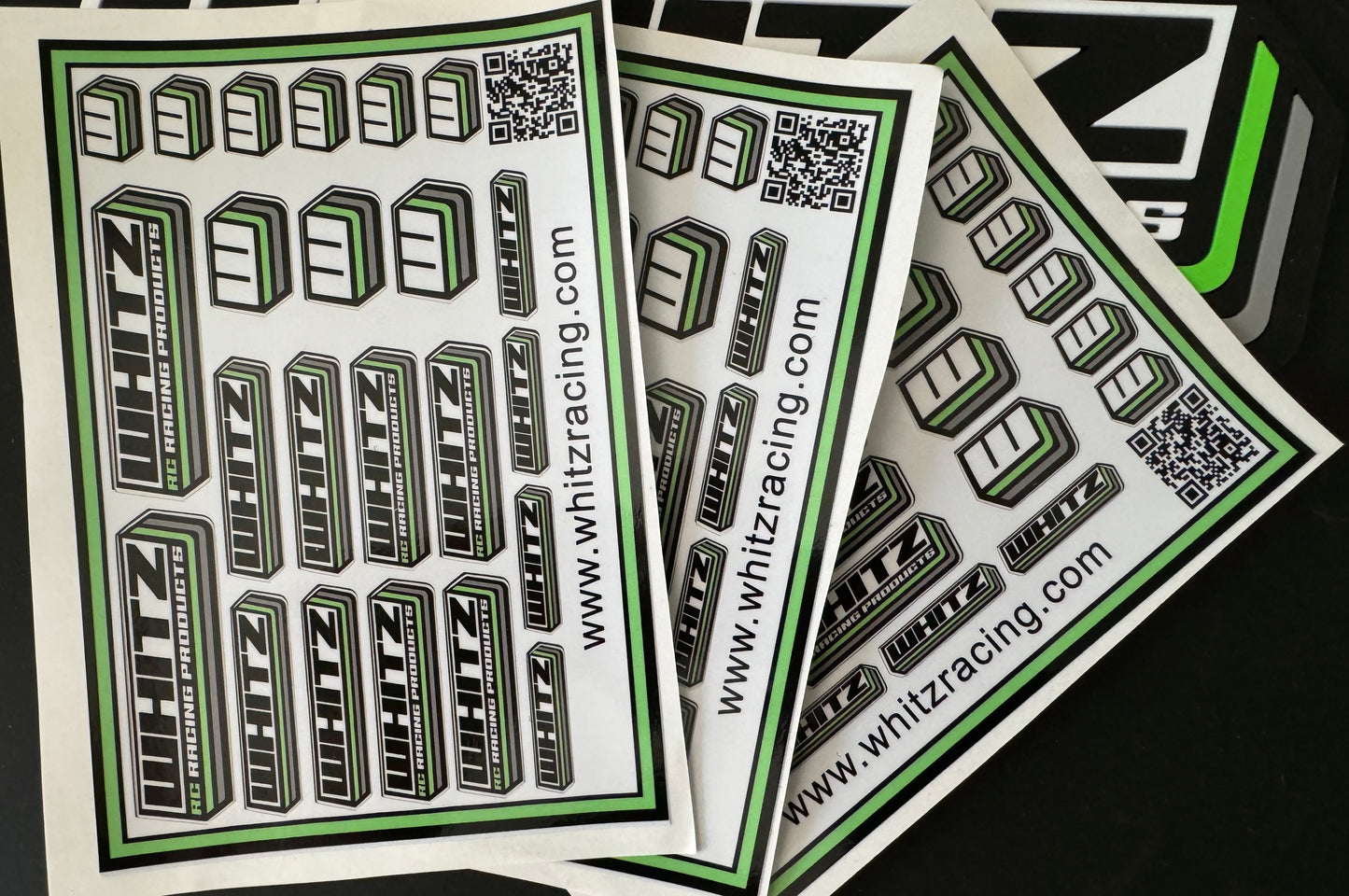 Whitz Racing Logo Decal Sheet