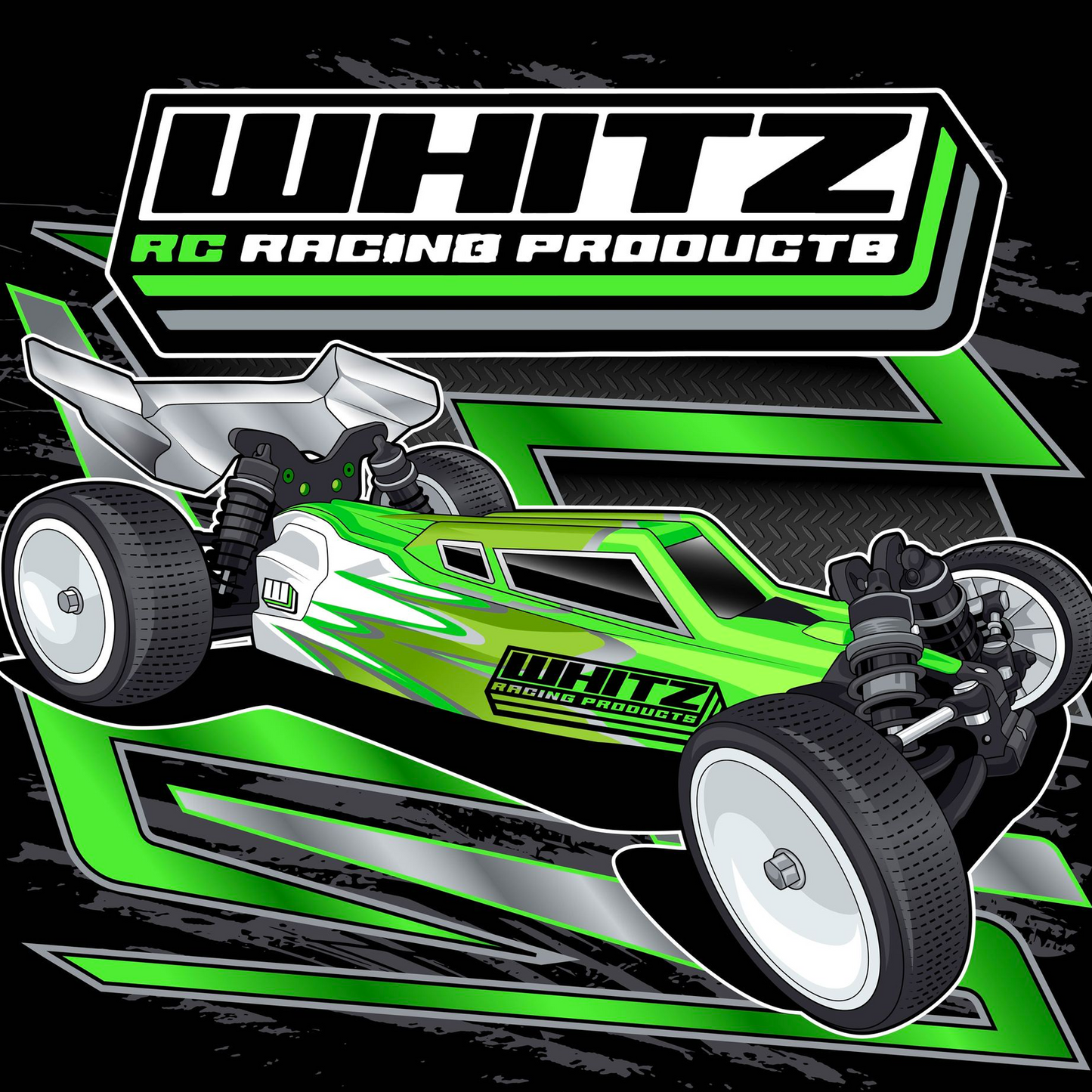 Whitz Racing #Buggy T-Shirt (Black)
