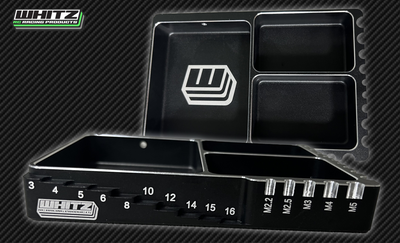 Bandeja de piezas de aluminio multifuncional