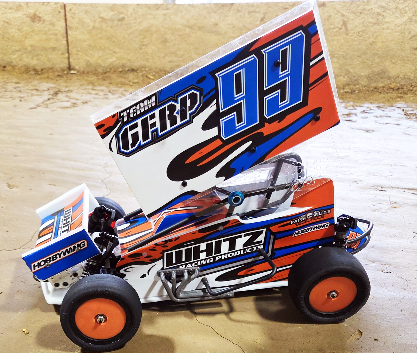 Neumáticos traseros de 2,2" y 12 mm para coche de carreras (escala 1/10) (2)