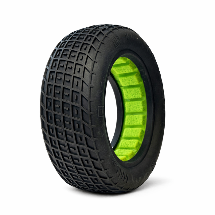 Neumáticos traseros de 2,2" y 12 mm para coche de carreras (escala 1/10) (2)