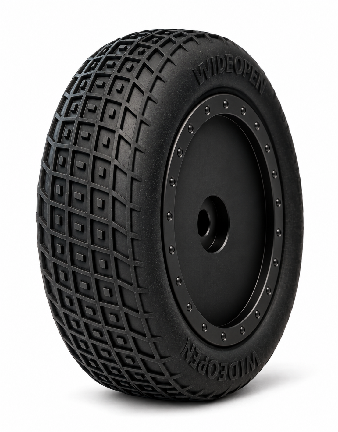 Neumáticos traseros de 2,2" y 12 mm para coche de carreras (escala 1/10) (2)