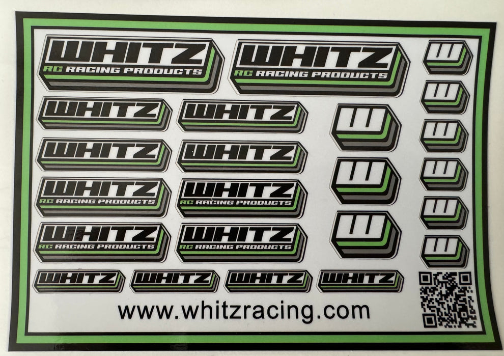 Whitz Racing Logo Decal Sheet – Whitz Racing Products