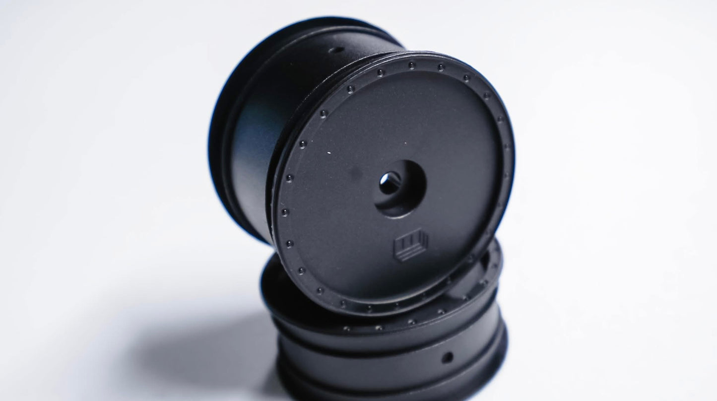 Juego de ruedas delanteras y traseras Whiplash de 2,2" y 12 mm (escala 1/10)