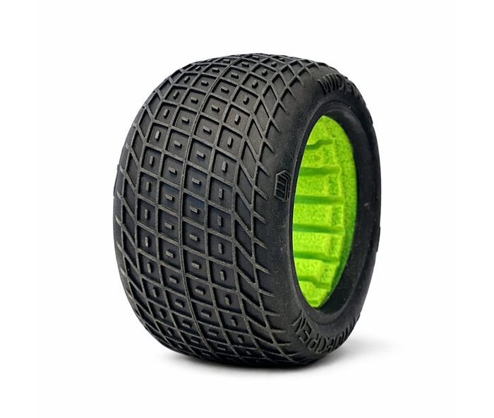 Neumáticos traseros de 2,2" y 12 mm para coche de carreras (escala 1/10) (2)