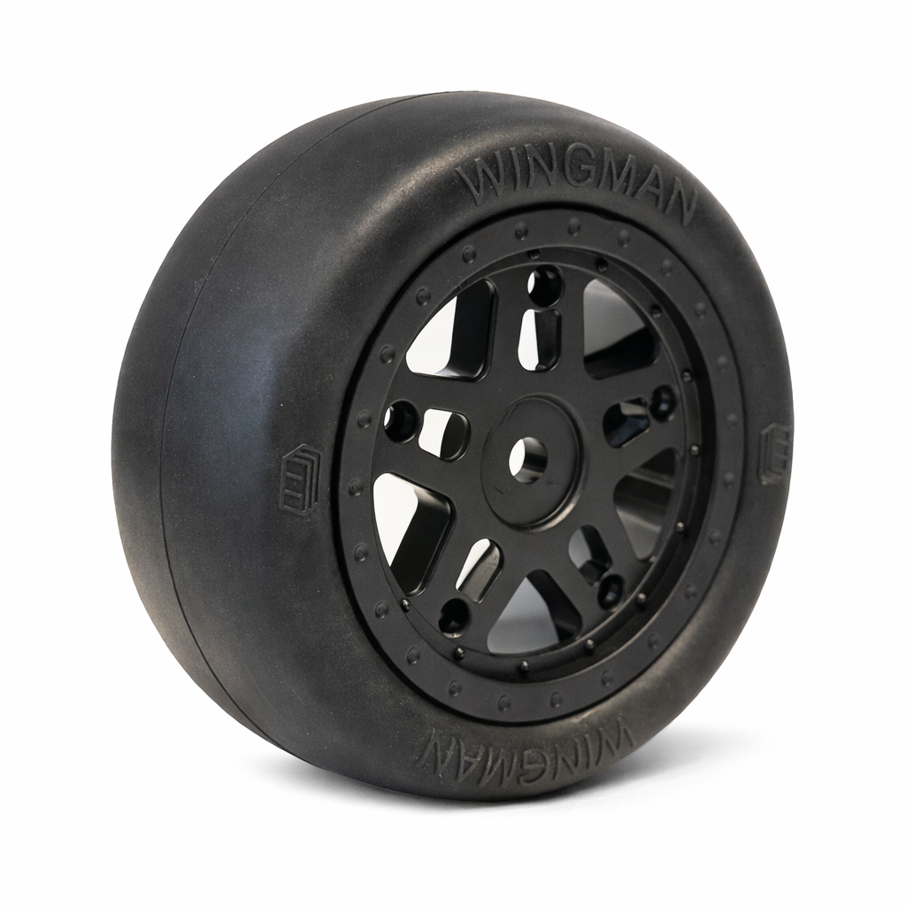 Neumáticos traseros de 2,2" y 12 mm para coche de carreras (escala 1/10) (2)