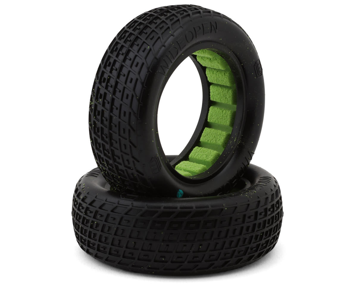Neumáticos traseros de 2,2" y 12 mm para coche de carreras (escala 1/10) (2)