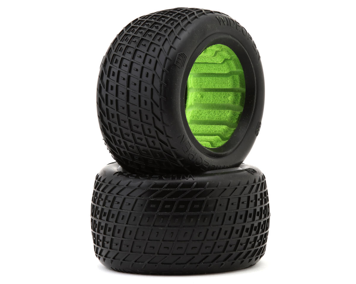 Neumáticos traseros de 2,2" y 12 mm para coche de carreras (escala 1/10) (2)