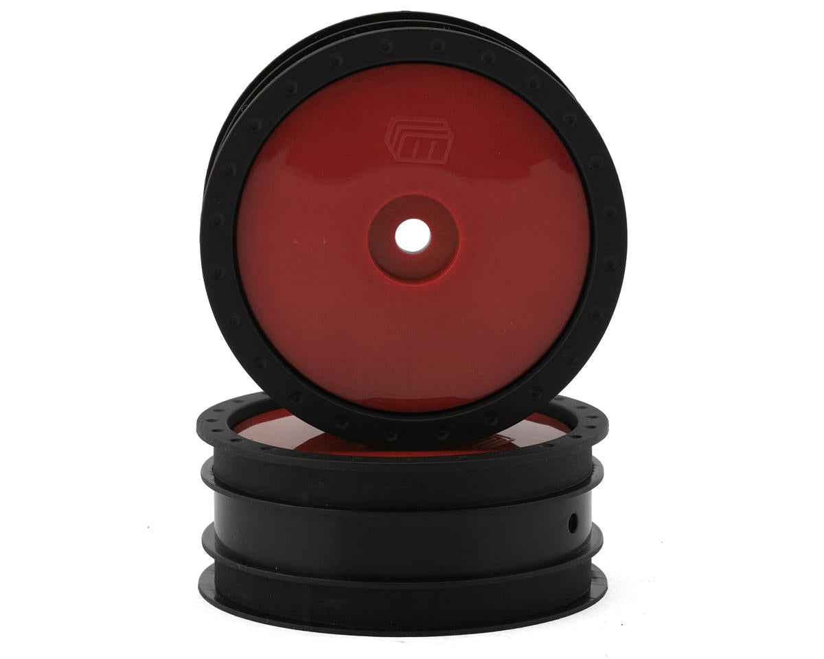 Ruedas delanteras Whiplash de 2,2" y 12 mm para coche de carreras (2)