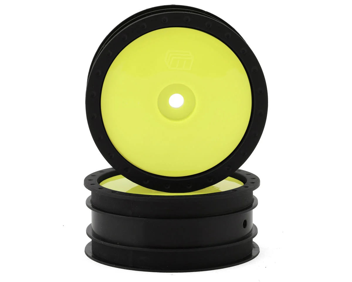 Ruedas delanteras Whiplash de 2,2" y 12 mm para coche de carreras (2)