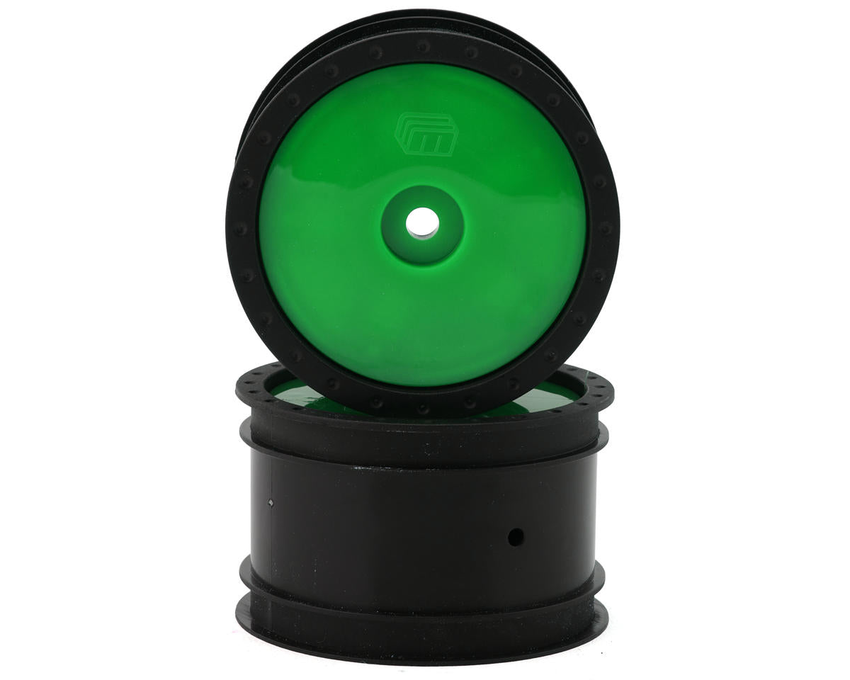 Ruedas traseras Whiplash de 2,2" y 12 mm para coche de carreras (2)