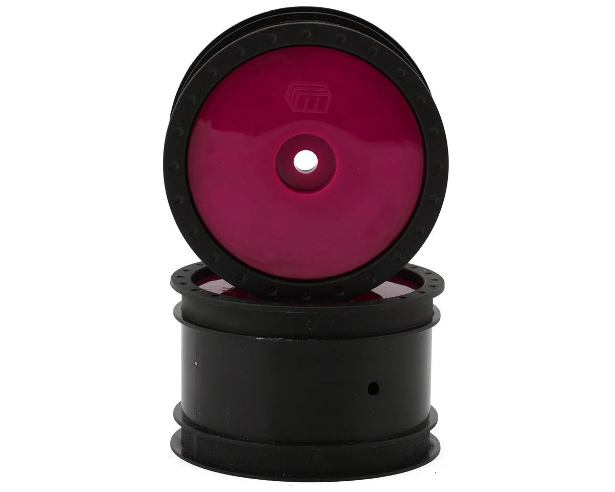 Ruedas traseras Whiplash de 2,2" y 12 mm para coche de carreras (2)