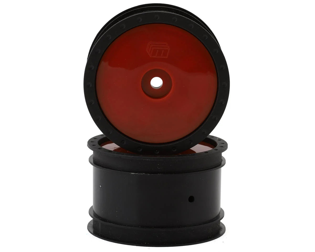 Ruedas traseras Whiplash de 2,2" y 12 mm para coche de carreras (2)